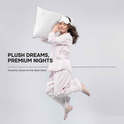 Bed Pillows 2 Pack Queen Size with Premium Pillowcases, Ultra-Soft, Breathable